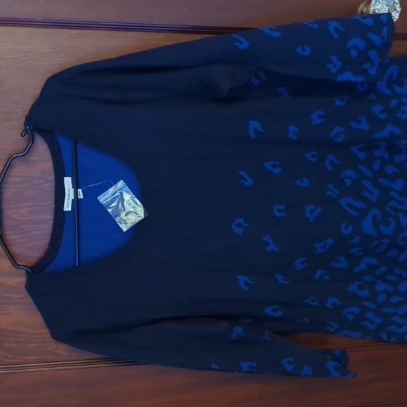 New with Partial Tags Isaac Mizrahi Live! Sweater Dress Size XL - Picture 2 of 6